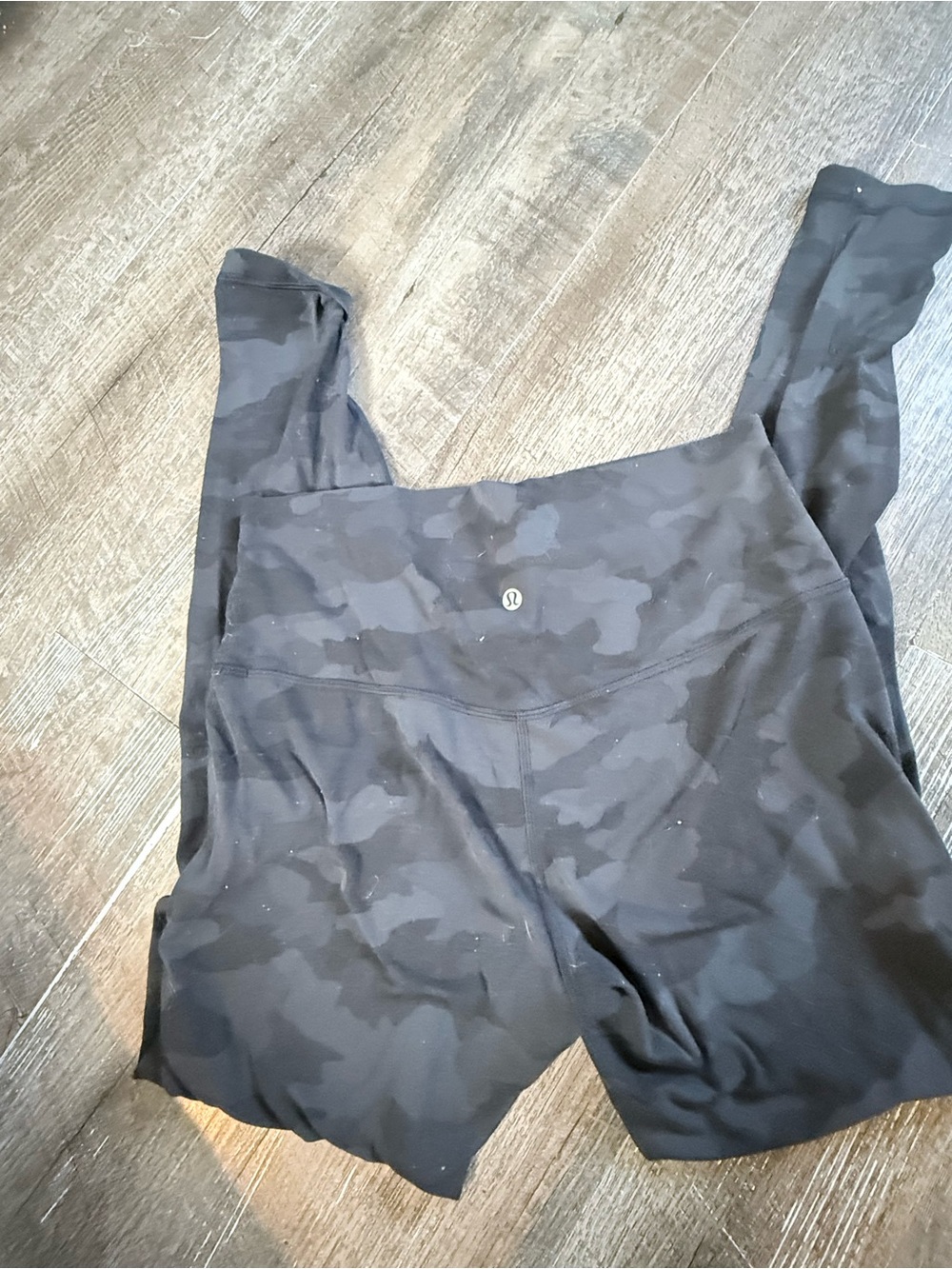 lululemon athletica Black Camo High-Waist Leggings